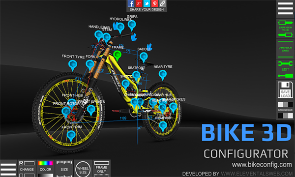 г3D°(Bike 3D Configurator)