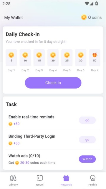 RocNovel最新版截图1