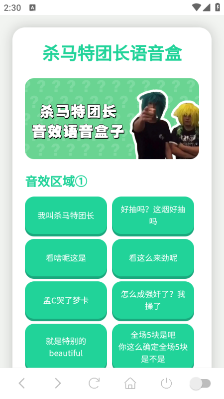 杀马特团长语音盒最新版截图2
