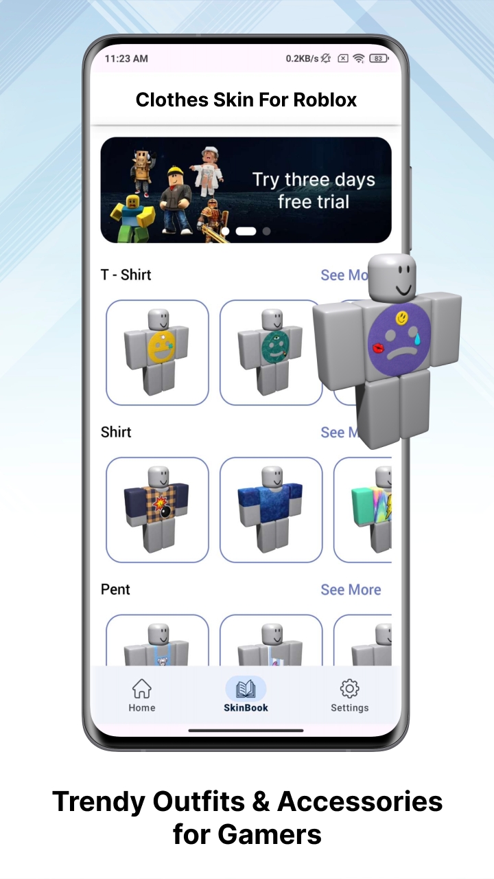 Skins for Roblox Clothes app