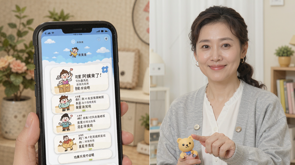 阿姨来了功能亮点操作说明