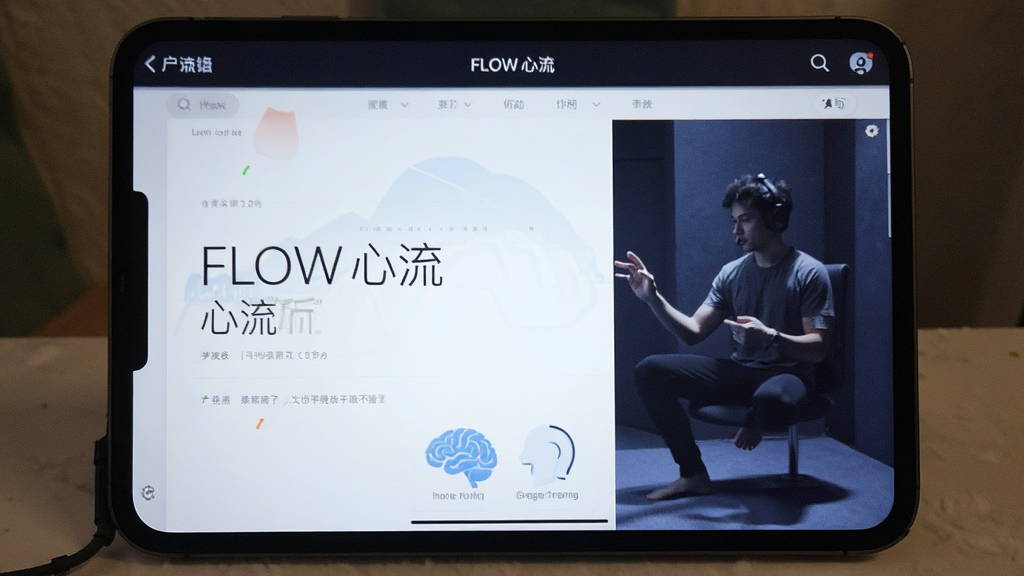 FLOW心流所心流训练界面