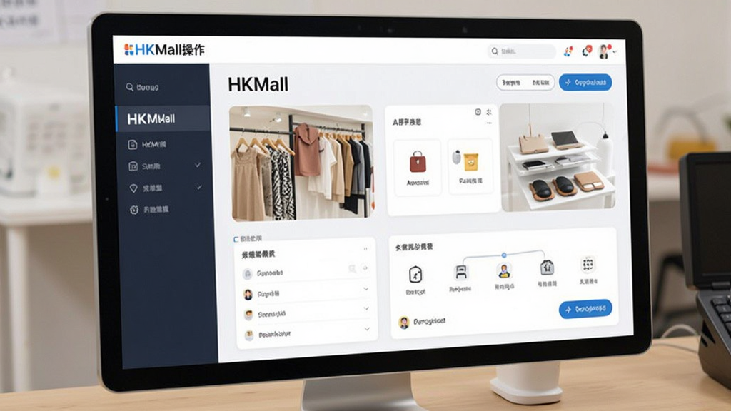HKMall操作界面展示