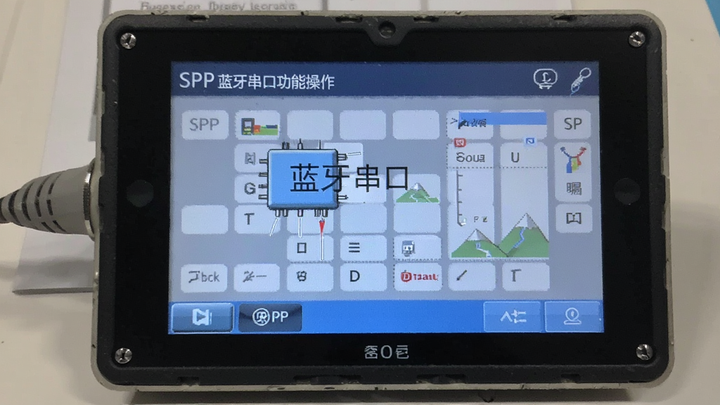 SPP蓝牙串口功能操作界面