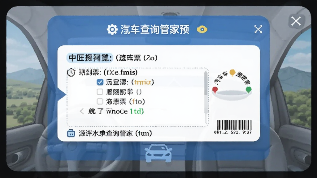 汽车票查询管家预览图
