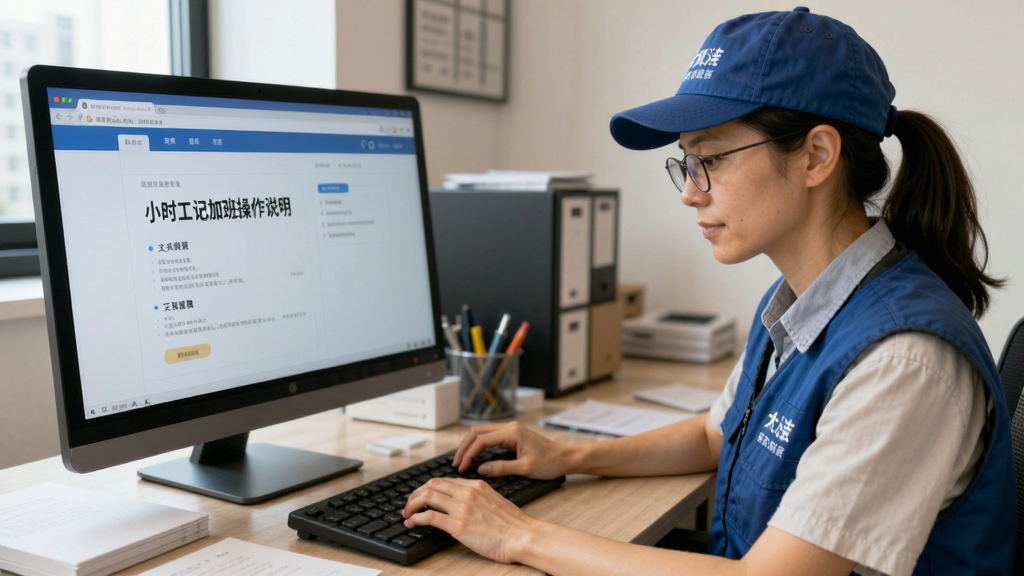 小时工记加班操作说明