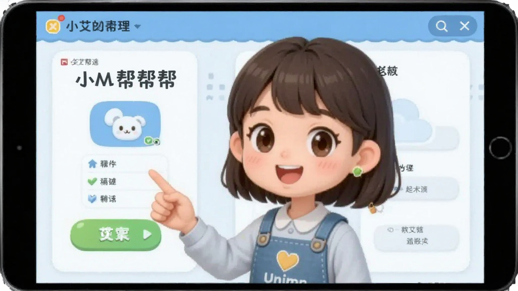 小艾帮帮功能操作界面