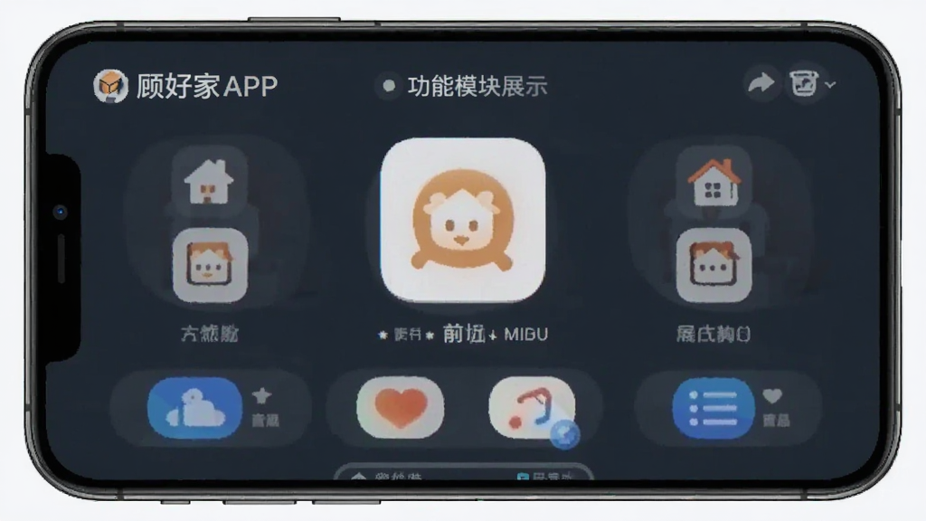�˺ü�APP����ģ��չʾͼ