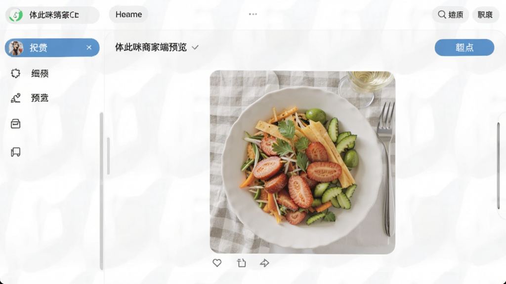 体此咪商家端预览图