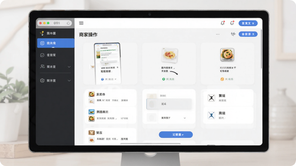 体此咪商家端操作界面