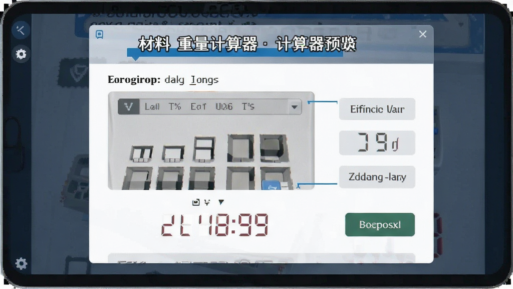 材料重量计算器预览图