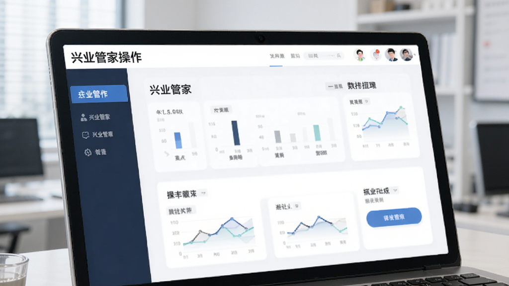 兴业管家操作界面展示