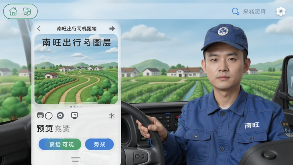 南旺出行司机端预览图