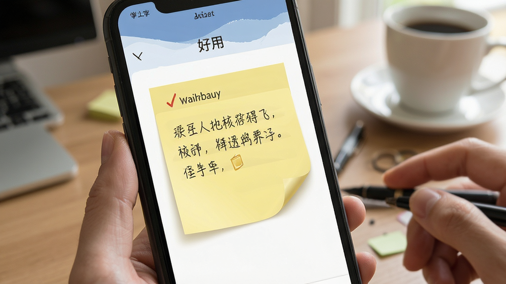 好用便签操作界面展示
