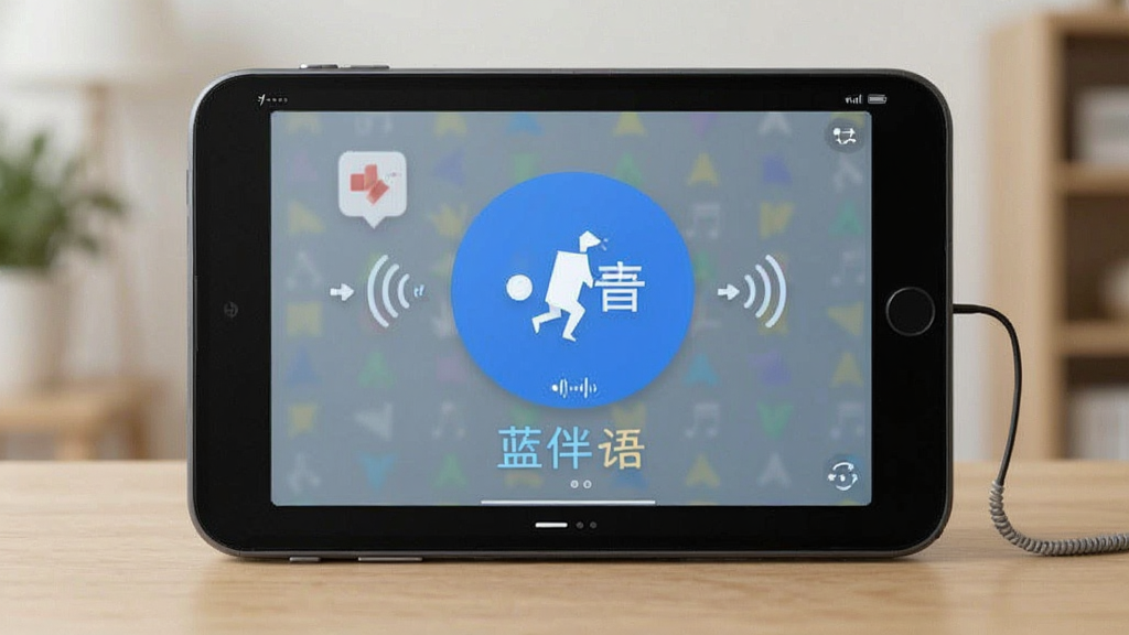 蓝伴语音预览图
