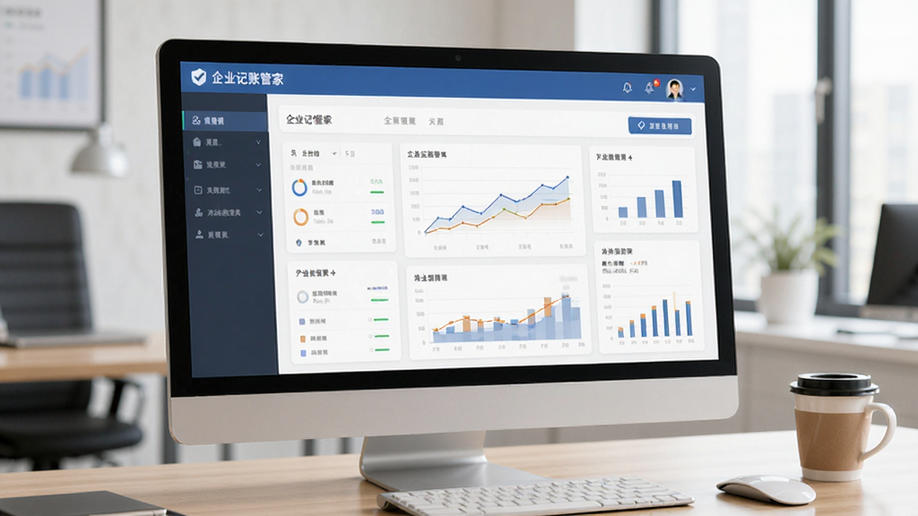 企业记账管家操作界面展示