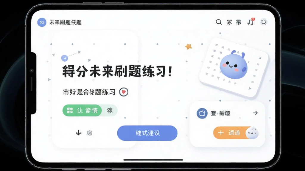 得分未来刷题练习界面