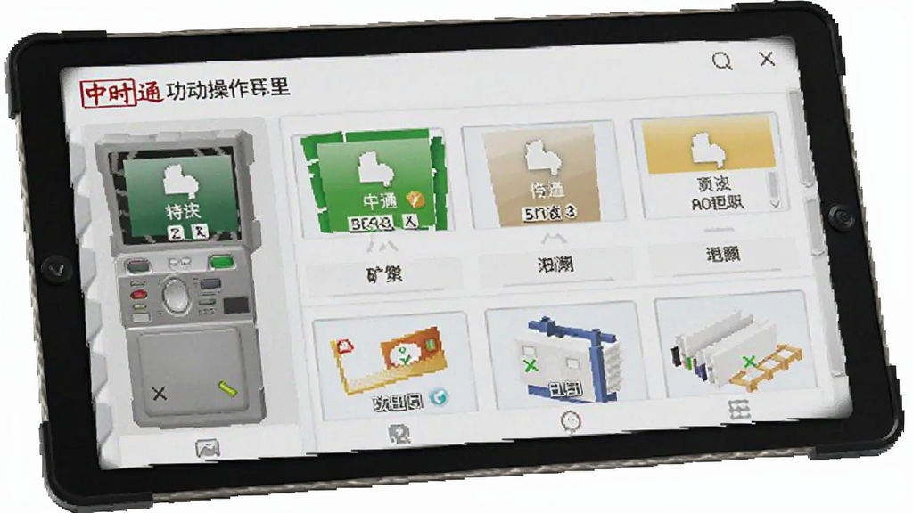 中时通功能操作界面