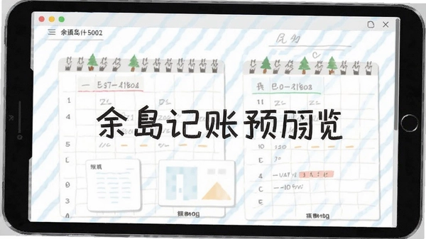 余岛记账预览图