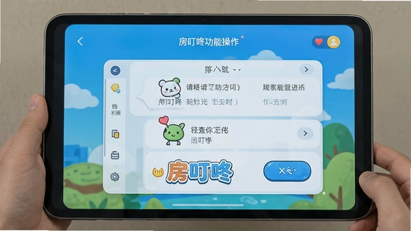 房叮咚功能操作界面展示