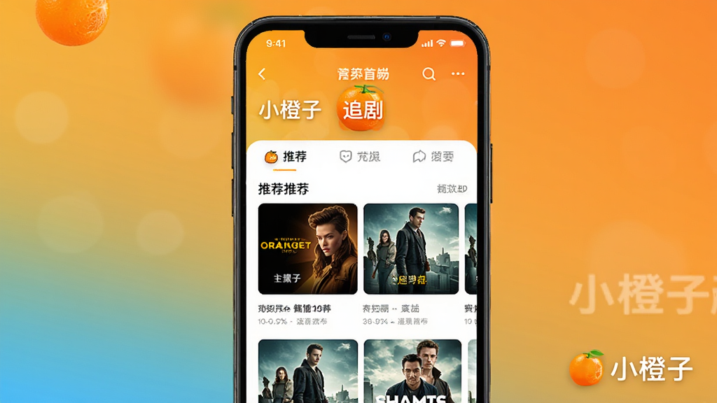 С����׷��app�������ͼ��չʾ������ҳ���ֺ��Ƽ�ӰƬ�б���ɫ�������������������ֻ���Ļ������ʾ������Ϊ����ɫ���������ִ�ʱ�У�����С����logo��ˮӡ