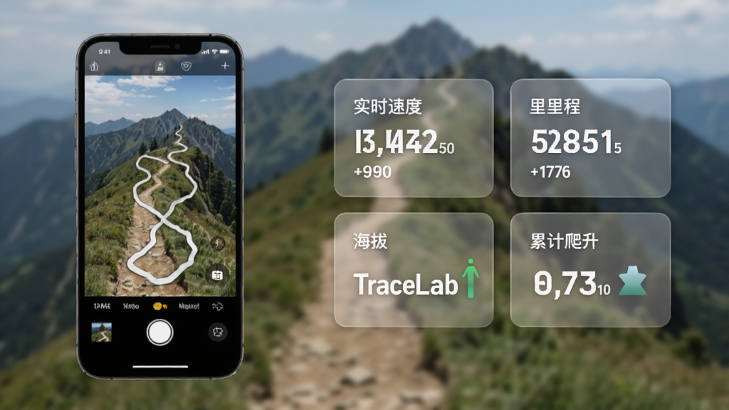 TraceLab �켣ʵ���Һ��Ĺ���չʾͼ������������ֻ���¼�켣��ʵ�ĳ������Ҳ��԰�͸����Ƭ��ʽ������ʾʵʱ�ٶȡ���̡����κ��ۼ������ȹؼ����ݣ�����Ϊ�黯�Ļ���ɽ��ʵ����ͼƬ���дʵ����Ϣ�㼶������