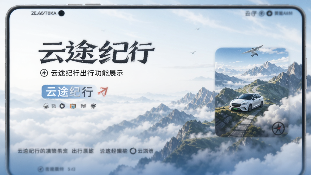 云途纪行出行功能展示