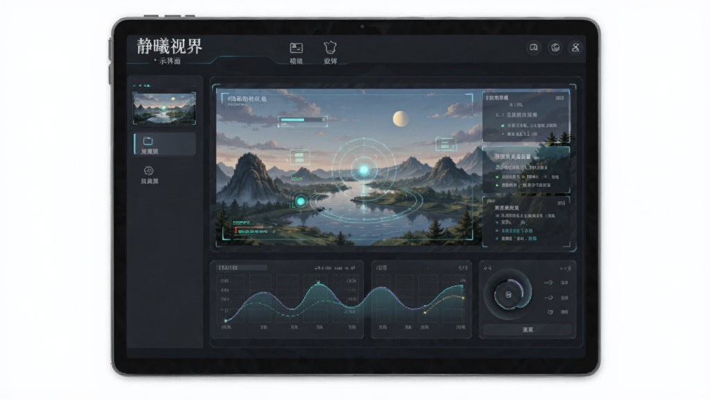 静曦视界操作界面示意图