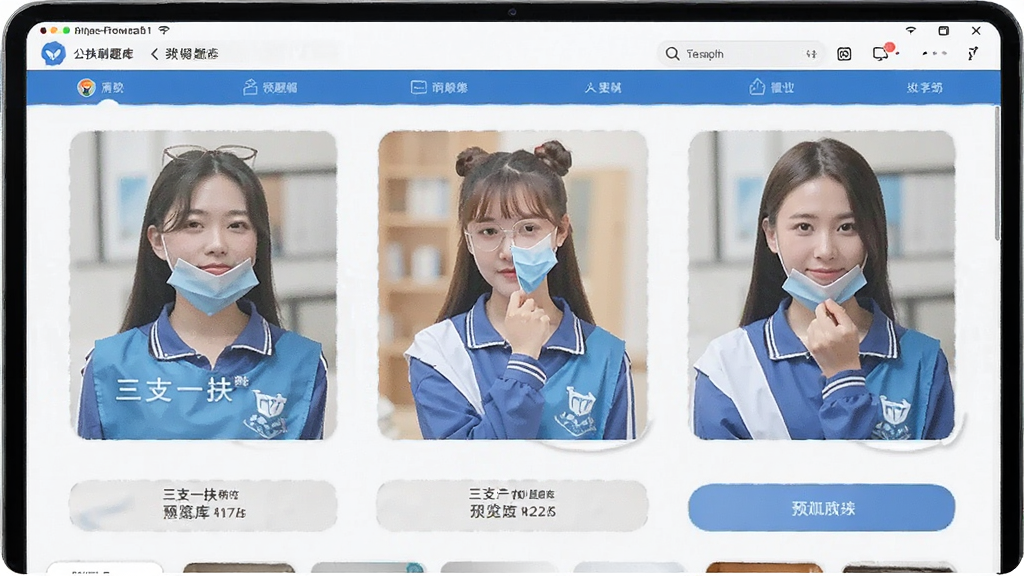 三支一扶刷题库预览图