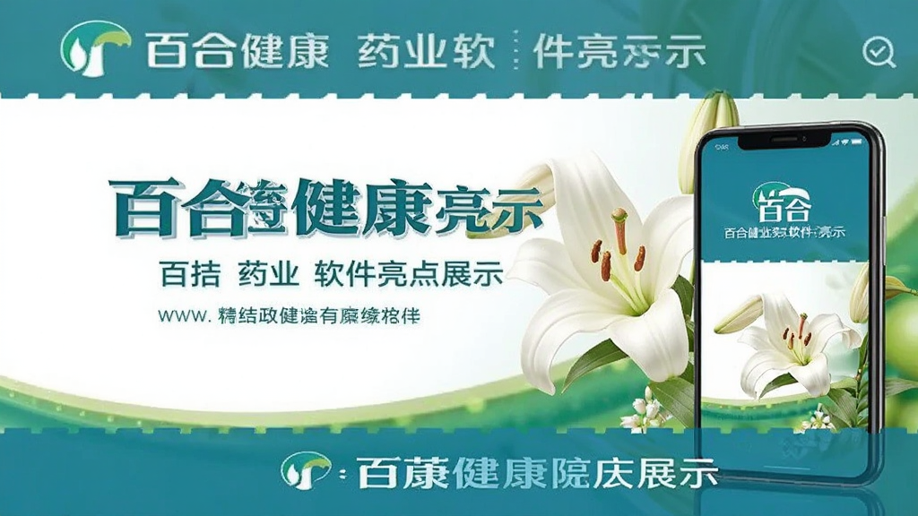 百合健康药业软件亮点展示