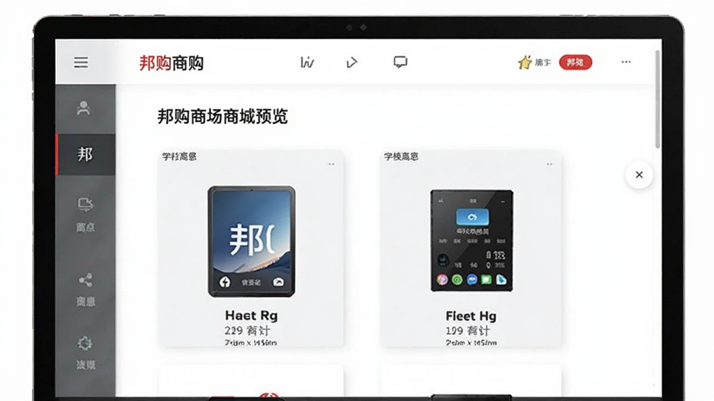 邦购商城预览图