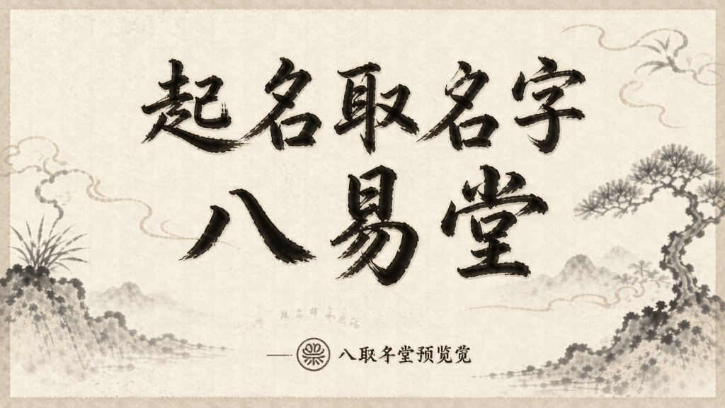 起名取名字八易堂预览图