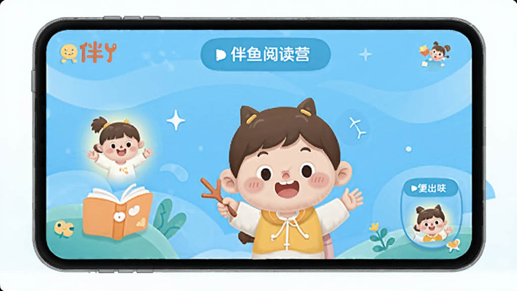伴鱼阅读营安装操作界面