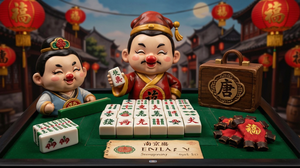 唐人南京麻将角色与道具展示