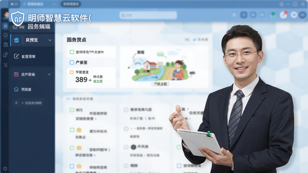 明师智慧云软件(园务端)预览图