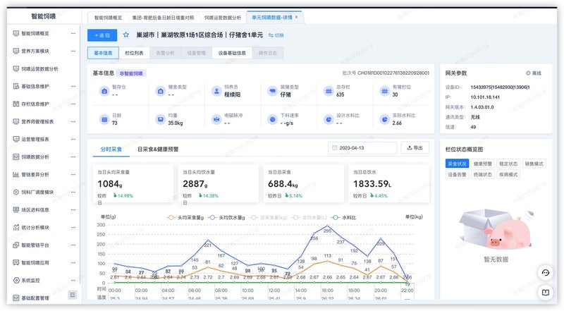牧原智联核心功能界面