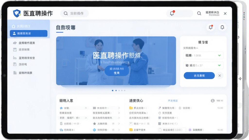 医直聘操作界面