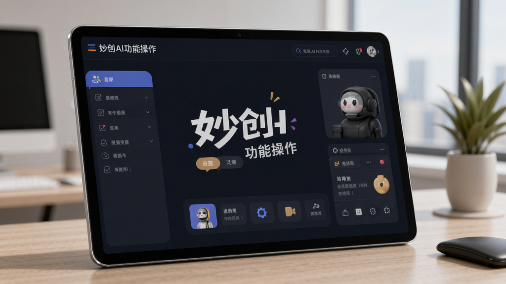 妙创AI功能操作界面展示