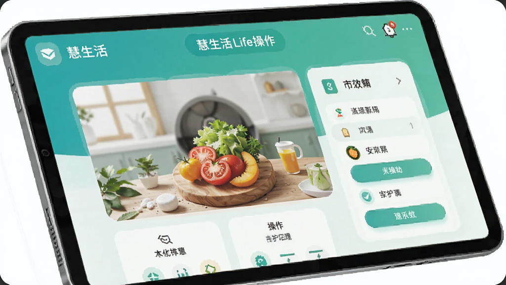 慧生活Life操作界面展示