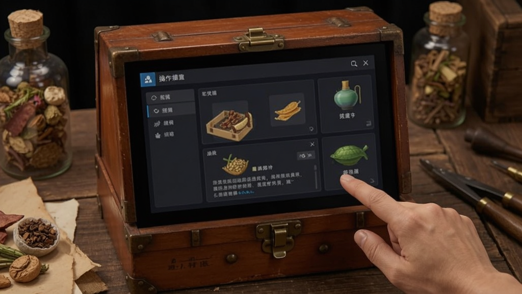 药匣子操作界面展示