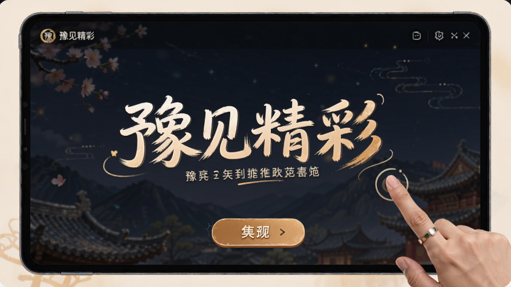 豫见精彩操作界面