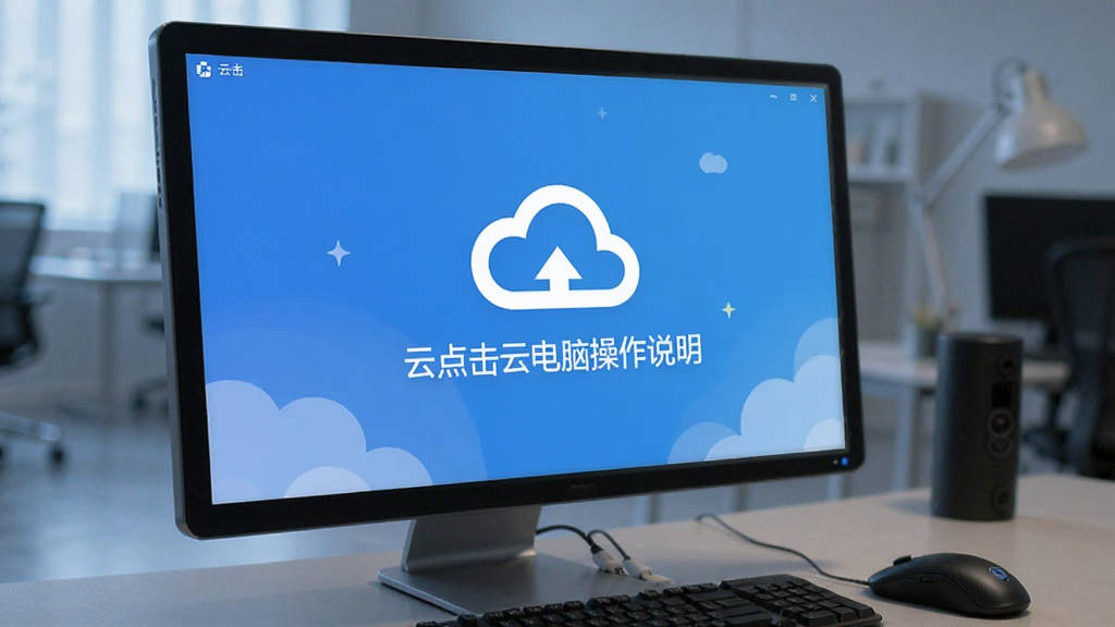 云点击云电脑操作说明界面