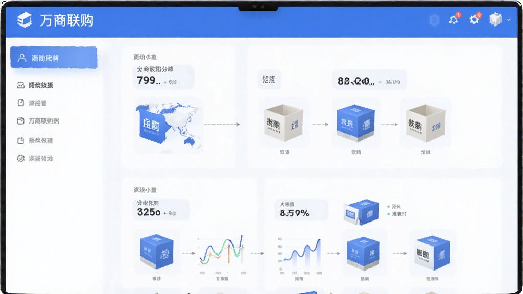 万商联购功能操作界面