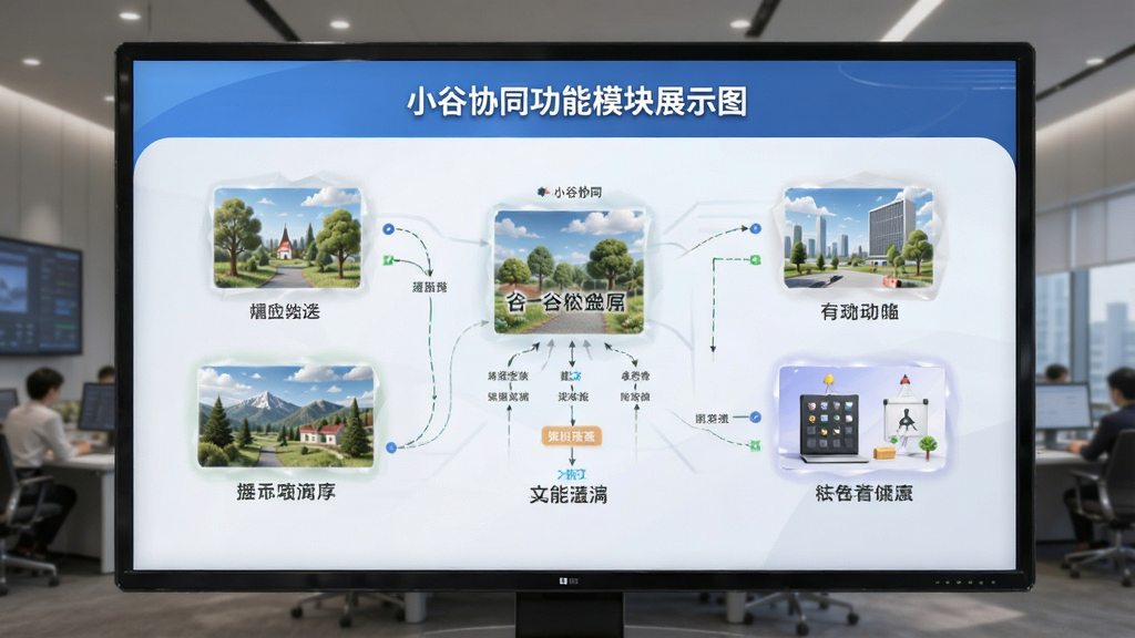 小谷协同功能模块展示图